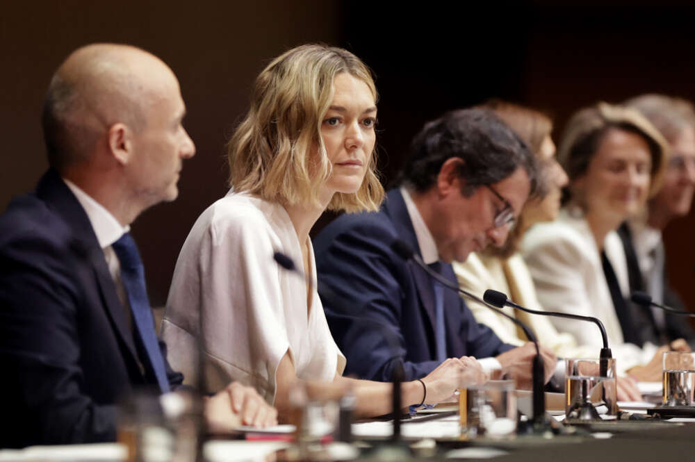 Marta Ortega, en la junta de accionistas de Inditex