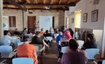 Acto público del BNG en Guitiriz para denunciar la supresión de paradas en líneas de autobuses y pedir un rectificación al Ministerio de Transportes