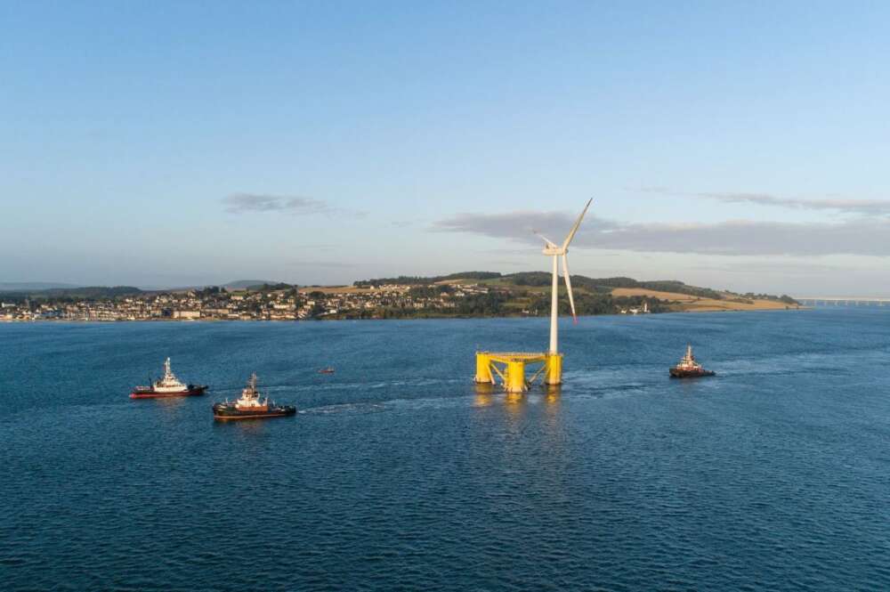 Parque eólico marino flotante Kincardine