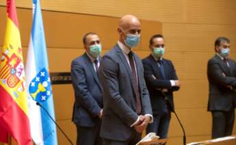 José Flores, durante su toma de posesión del cargo de gerente del Sergas