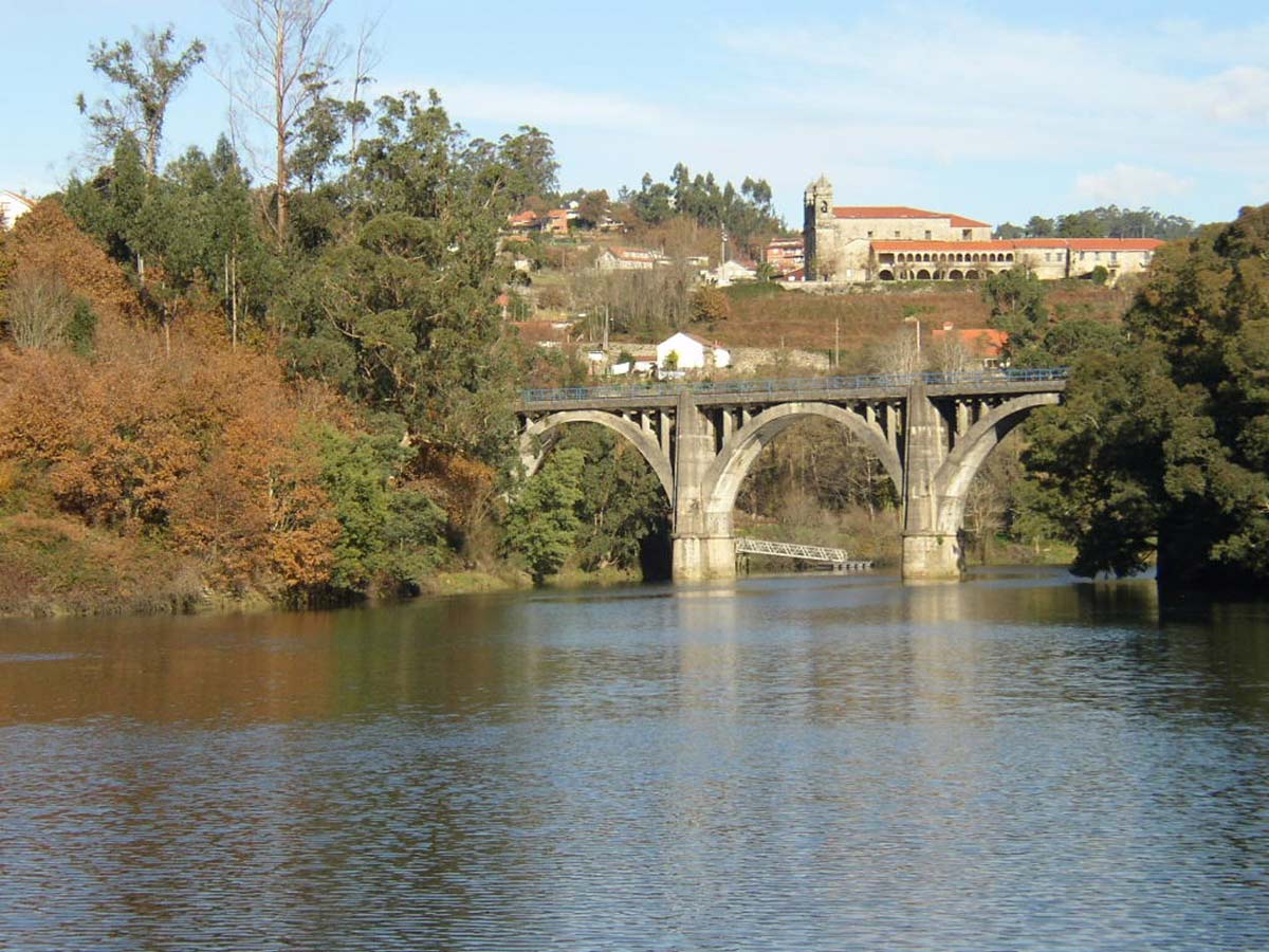 Río Lérez a su paso por Pontevedra