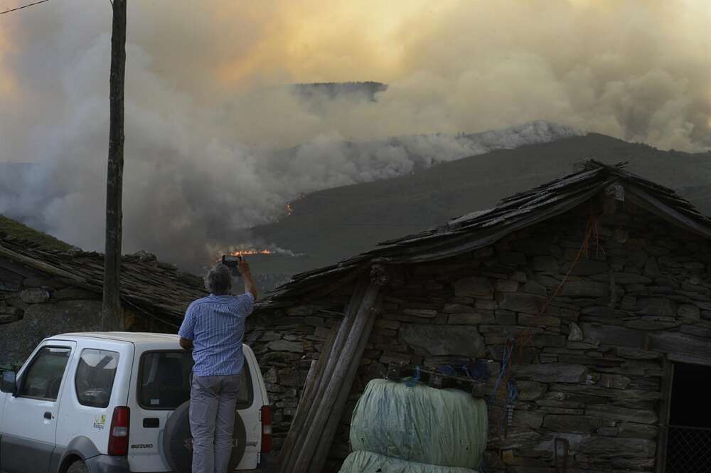 Incendios en Ourense