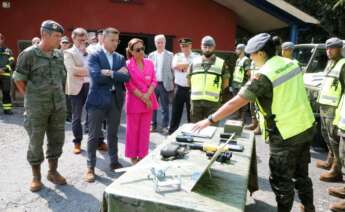 Los militares se incorporan a la vigilancia del monte en Galicia con aviones no tripulados de reconocimiento