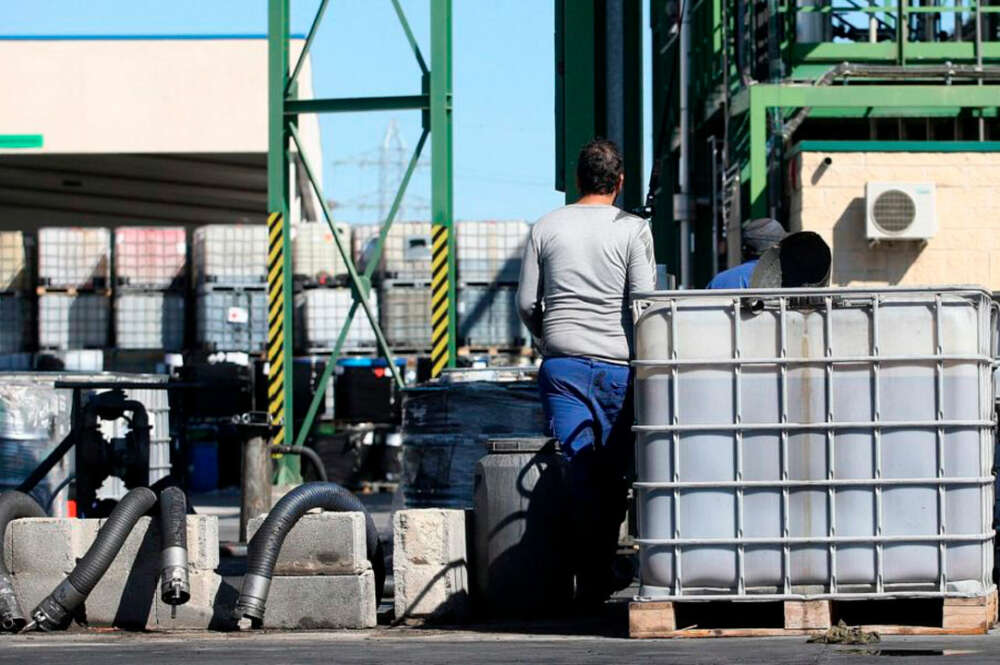 Planta de tratamiento de residuos