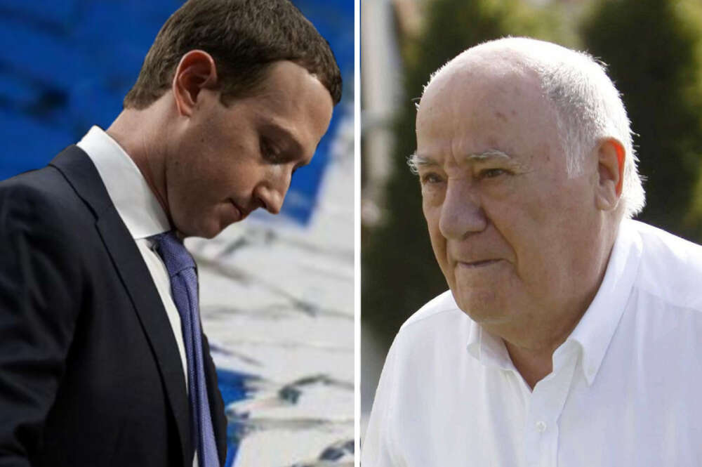 Mark Zuckerberg y Amancio Ortega