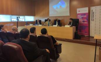Ismael Clemente, CEO de Merlin Properties, en una conferencia en la cátedra Luis Fernández Somoza