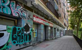 Entrada de una oficina de Servicio Público de Empleo