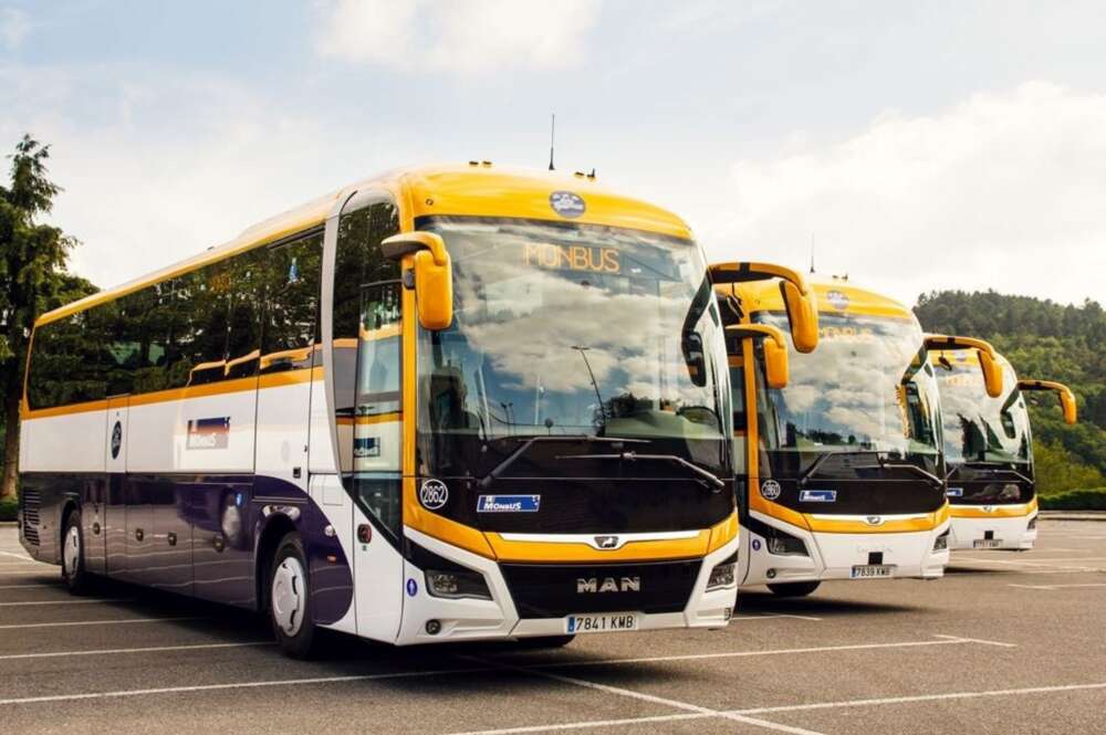 Flota de autobuses de Monbus / EP