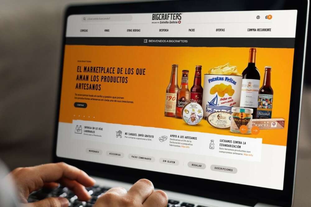 El eCommerce de Estrella Galicia se transforma en Bigcrafters.com