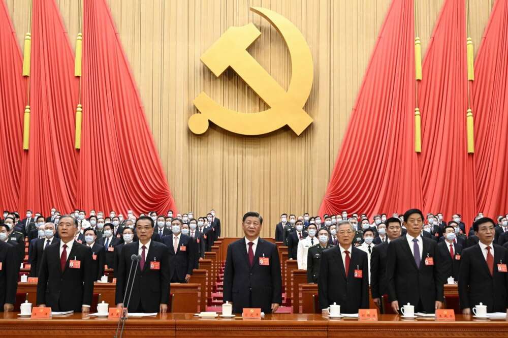 Xi Jinping durante el XX congreso del Partido Comunista de China / EFE
