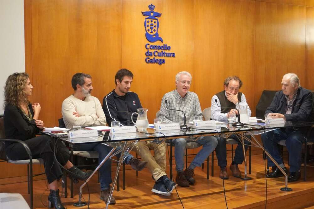 Imagen de la jornada 'Realidad y perspectivas de futuro de los medios de comunicación en gallego en soporte papel'
