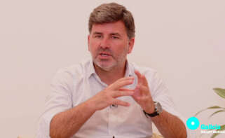 El europarlamentario socialista Nicolás González Casares, miembro de la Comisión de Industria, Investigación y Energía en los Observatorios de Economía Digital Galicia