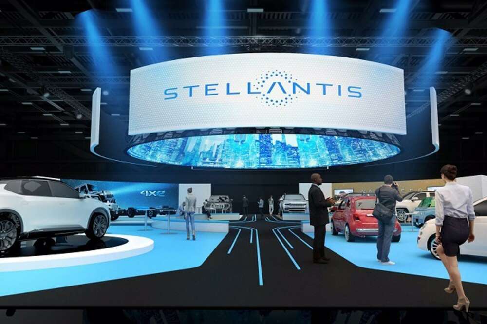 Stand Stellantis en el CES 2022