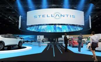 Stand Stellantis en el CES 2022