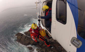 Helicóptero de Salvamento Marítimo de la Xunta, uno de los servicios que opera Avincis en Galicia / Xunta