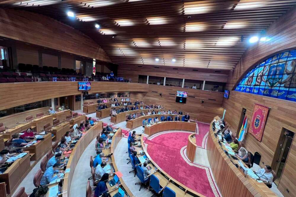 Hemiciclo del Parlamento gallego