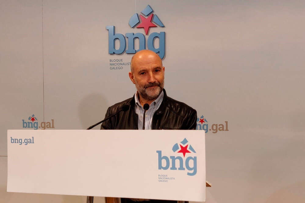 El diputado do BNG en el Congreso, Néstor Rego