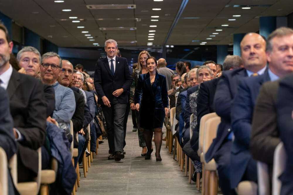 Acto de presentación de la candidatura de A Coruña a la Aesia.