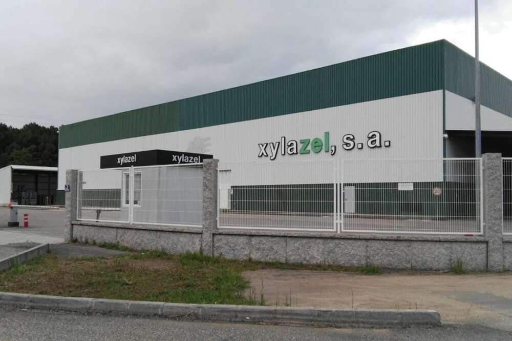 Factoría de Xylazel en O Porriño, ahora integrada en Azko Nobel
