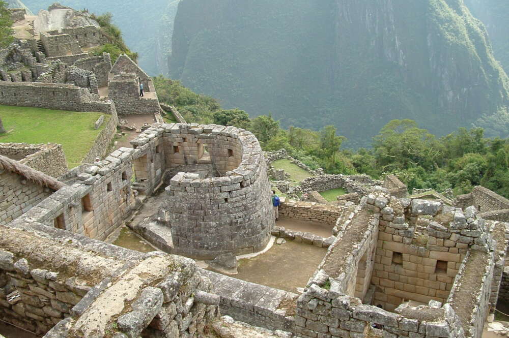 Templo del Sol en el Machu Pichu / Wikipedia