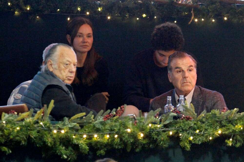 Juan Carlos Rodríguez Cebrián, a la izquierda, en Casas Novas / EFE