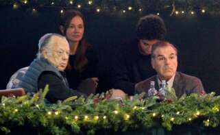 Juan Carlos Rodríguez Cebrián, a la izquierda, en Casas Novas / EFE