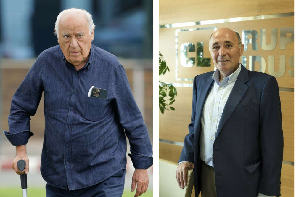 Amancio Ortega y Ricardo Leal