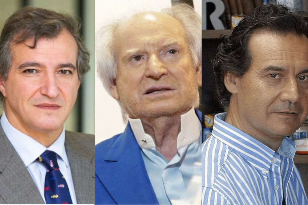Mané Calvo, Ramiro Carregal y Manuel Jesús Alonso