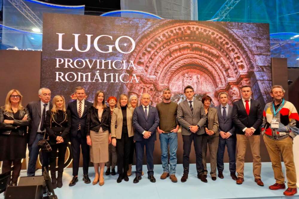 Imagen de la presentación de la Diputación de Lugo en Fitur