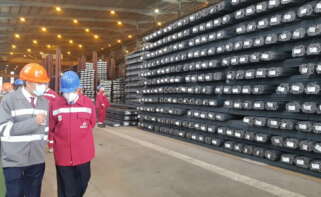 Interior de la factoría de Megasa en Zaragoza