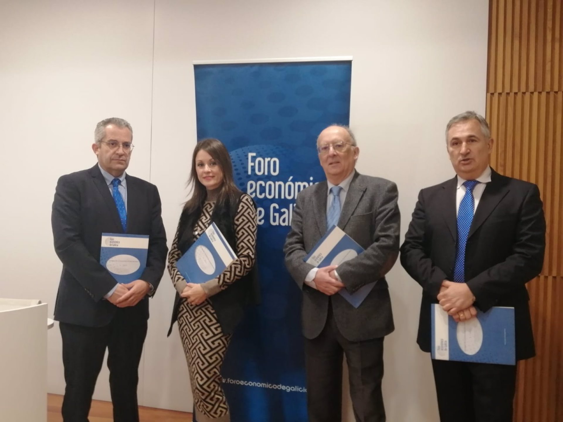 Imagen de archivo de una presentación del Foro Económico de Galicia
