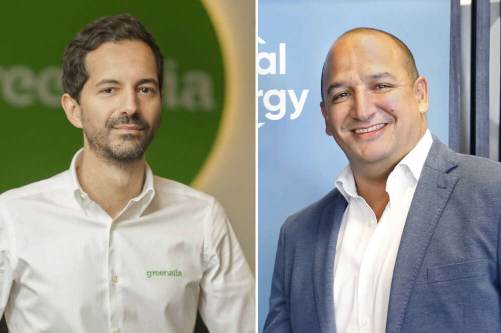 Manuel García Pardo y Juan José Sánchez, consejeros delegados de Greenalia y Capital Energy