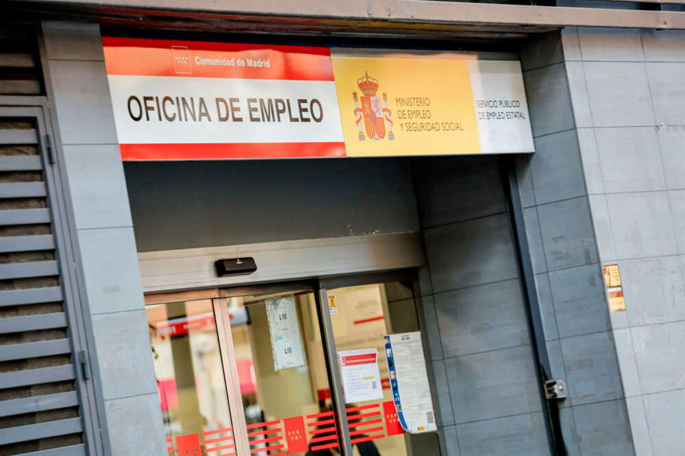 Imagen de archivo de una oficina de empleo