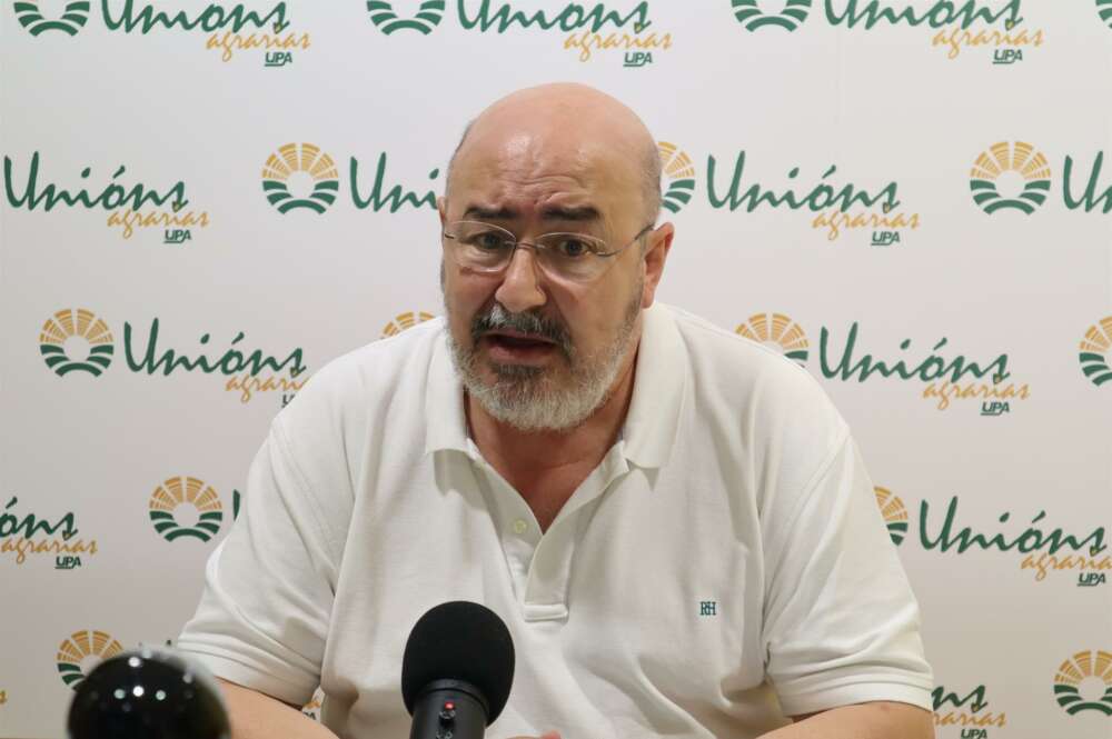 El secretari oxeral de Unións Agrarias, Roberto García