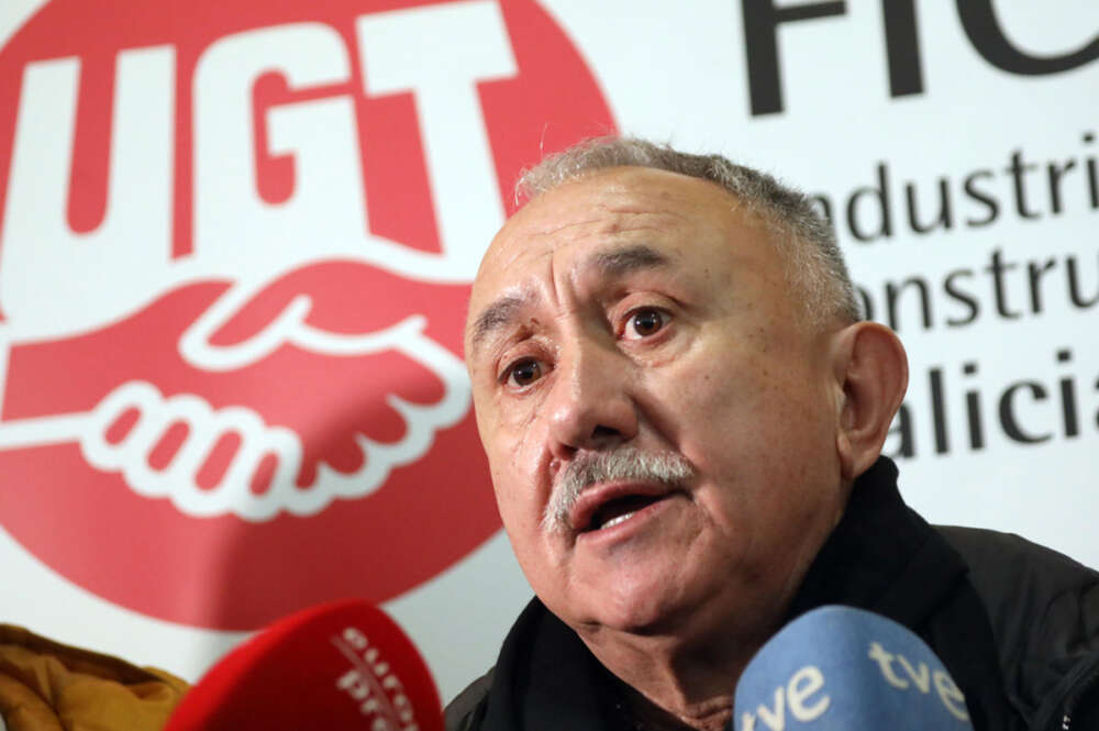 Pepe Álvarez secretario general UGT