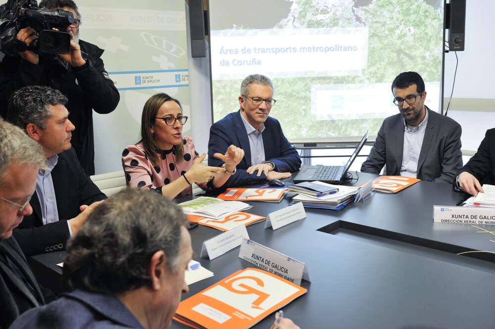 La conselleira Ethel Vázquez presenta el plan de transporte de Galicia en A Coruña / Xunta