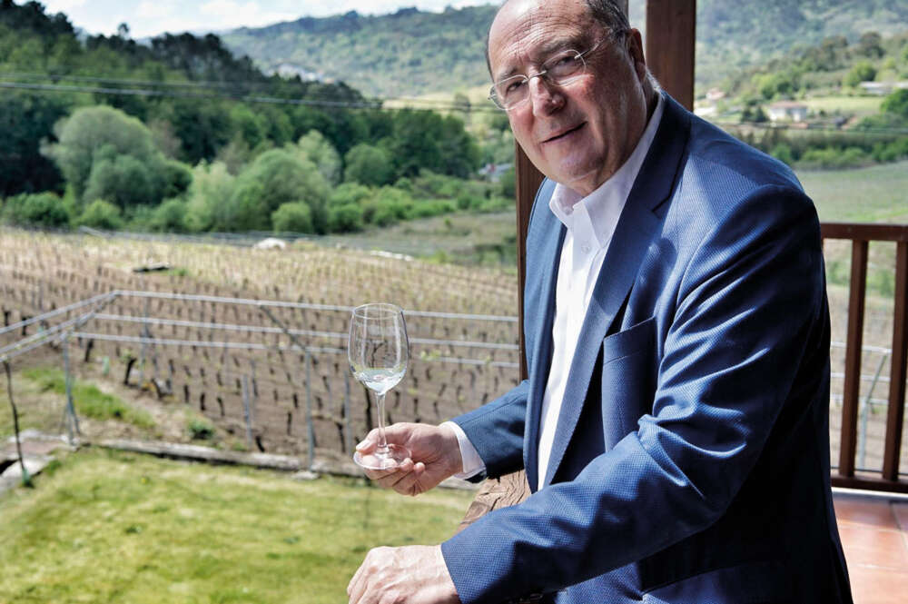 Carlos Moro en la bodega Sanclodio