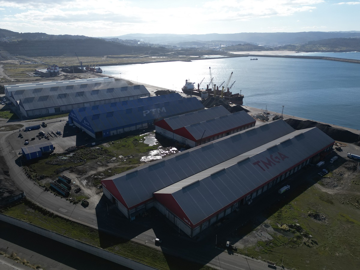 Imagen del puerto exterior de Punta Langosteira, en A Coruña