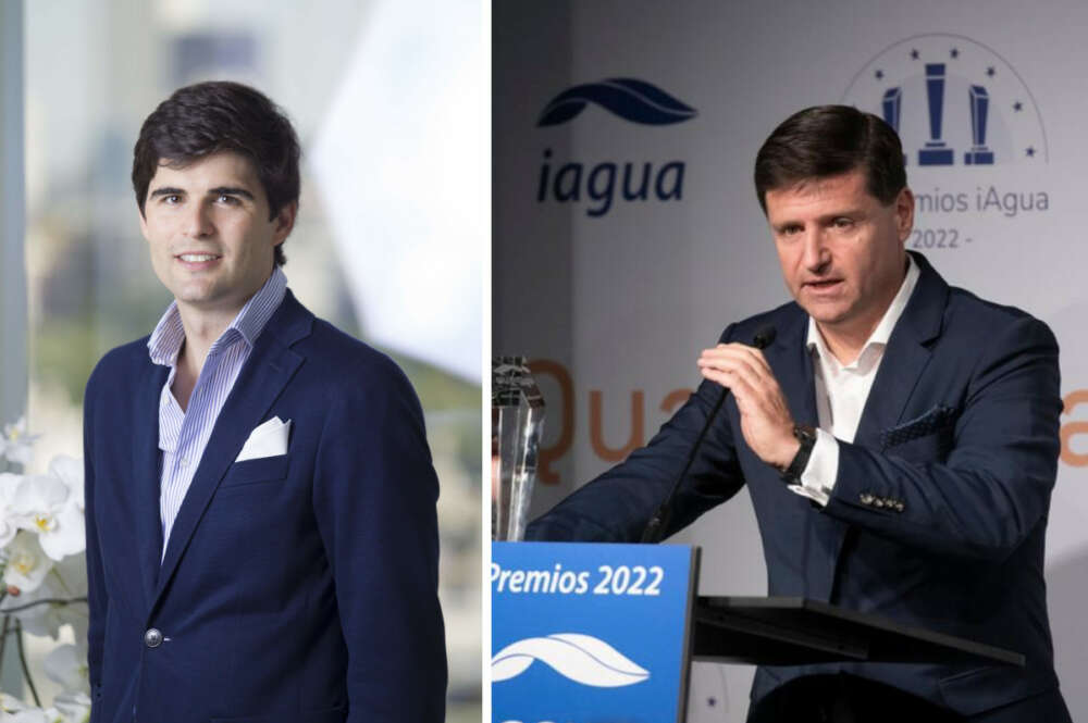Asís Echániz y Rogerio Koehn, responsables de EQT y Gestagua