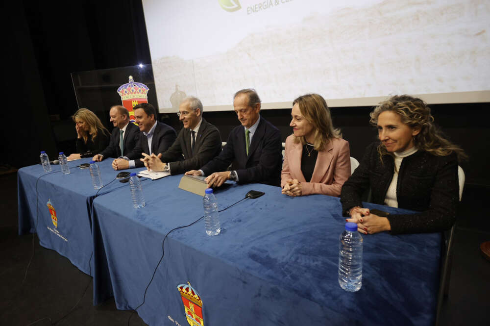 Acto de presentación del proyecto de Ence en As Pontes