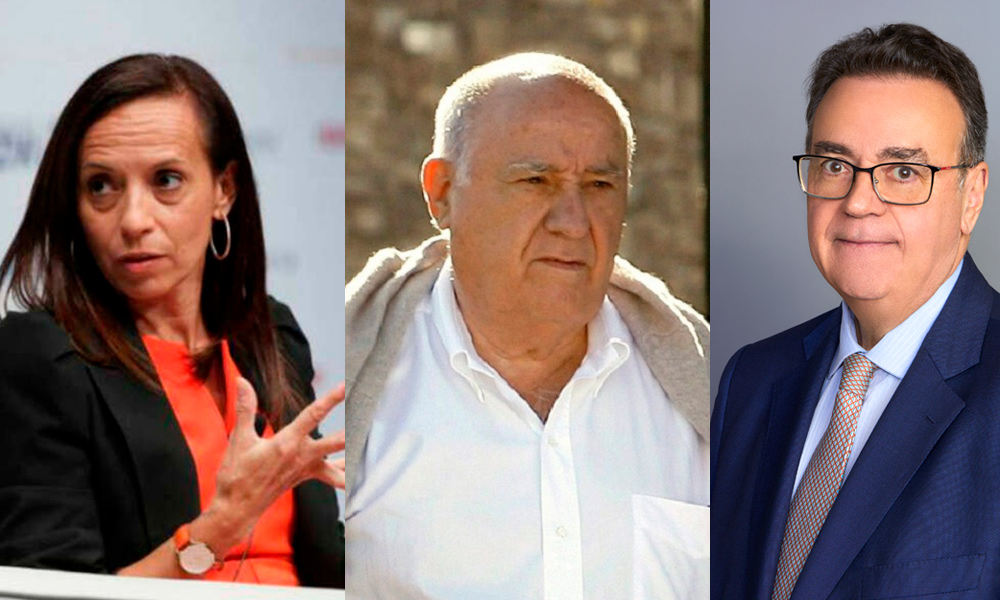 Beatriz Corredor, Amancio Ortega y Antonio Llardén