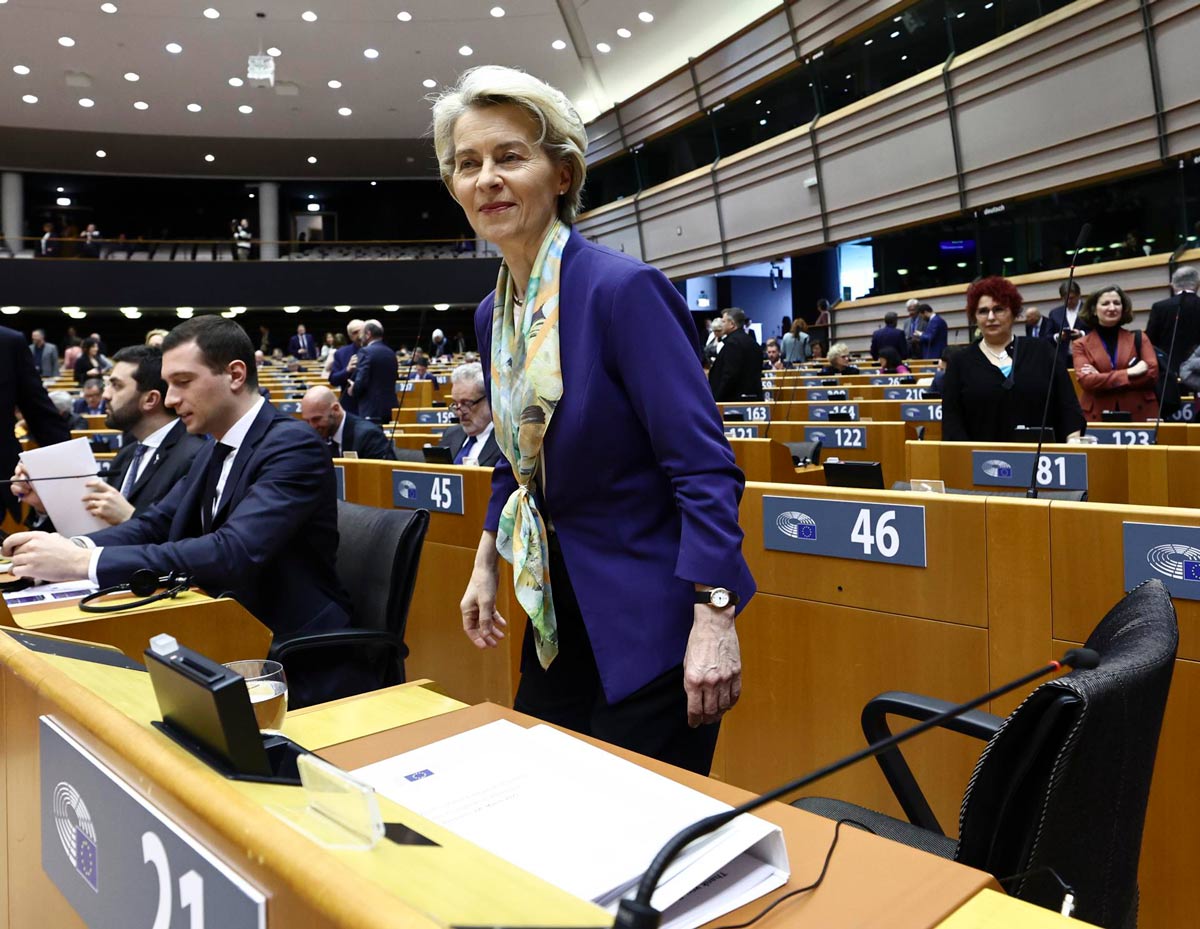 Ursula von der Leyen, presidenta de la Comisión Europea