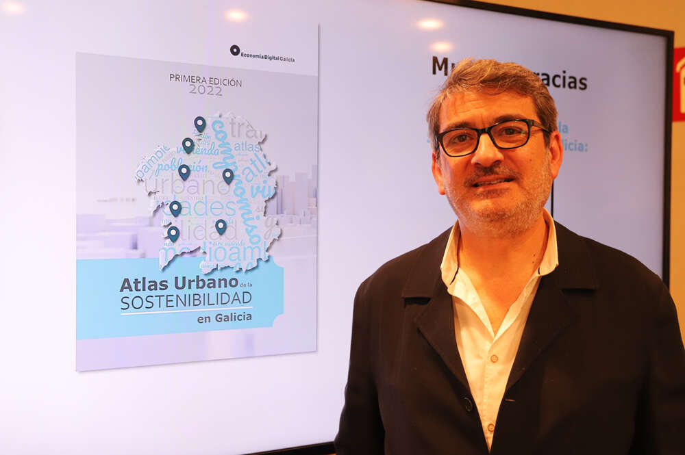 Xosé Gabriel Vázquez, profesor de Sociología de la UDC y coordinador del proyecto Atlas Urbano de la Sostenibilidad