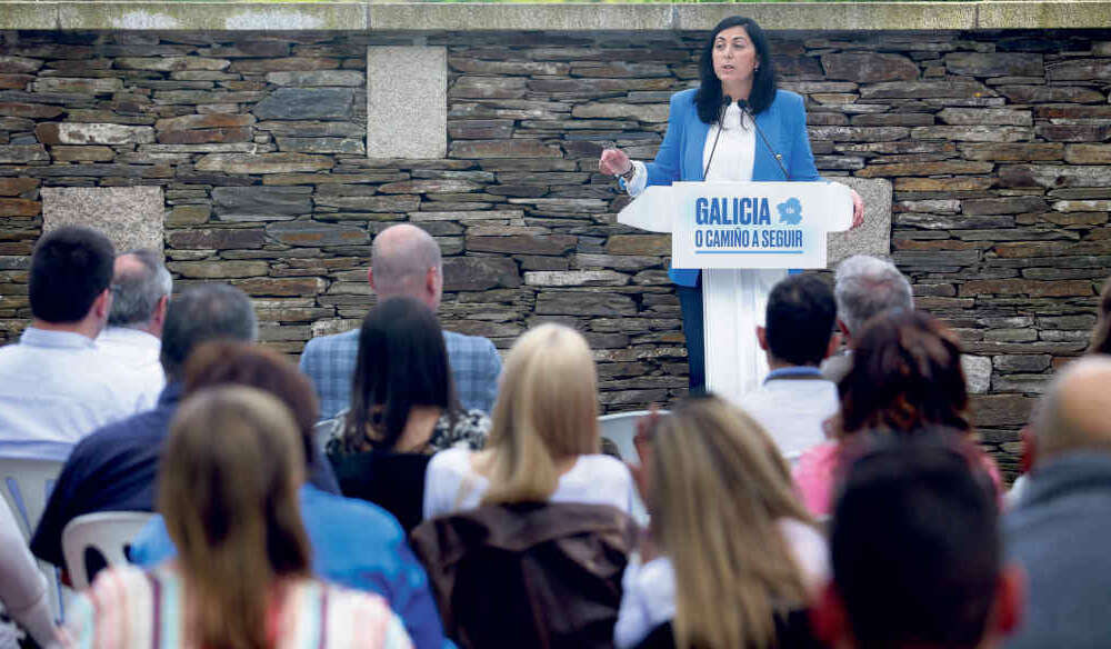 Elena Candia, presidenta del PP de Lugo