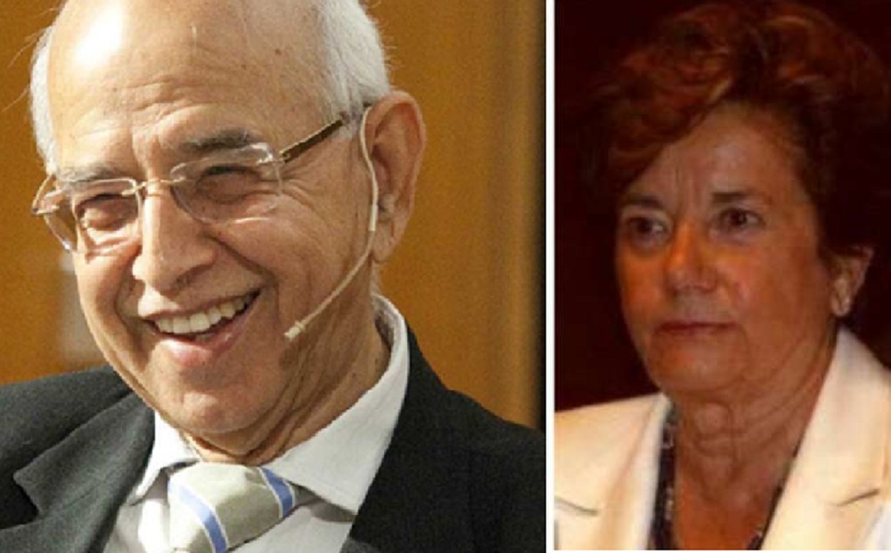 Ram Bhavnani y Josefa Ortega Gaona, en la actualidad, segundo y tercer accionista de Altia, la tecnológica de Tino Fernández