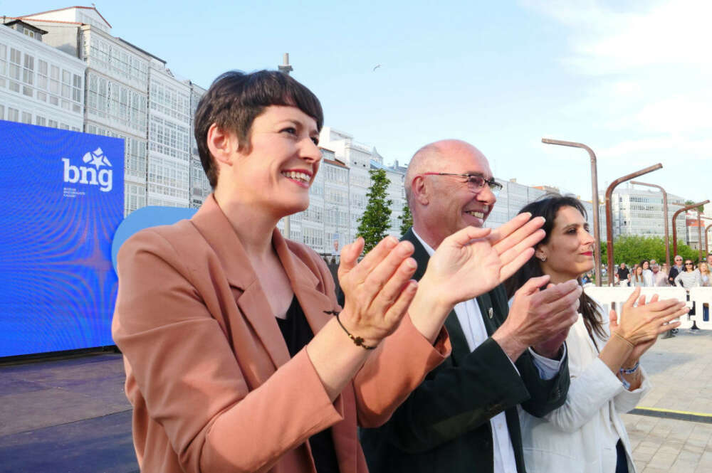 Ana Pontón y Francisco Jorquera en A Coruña / BNG