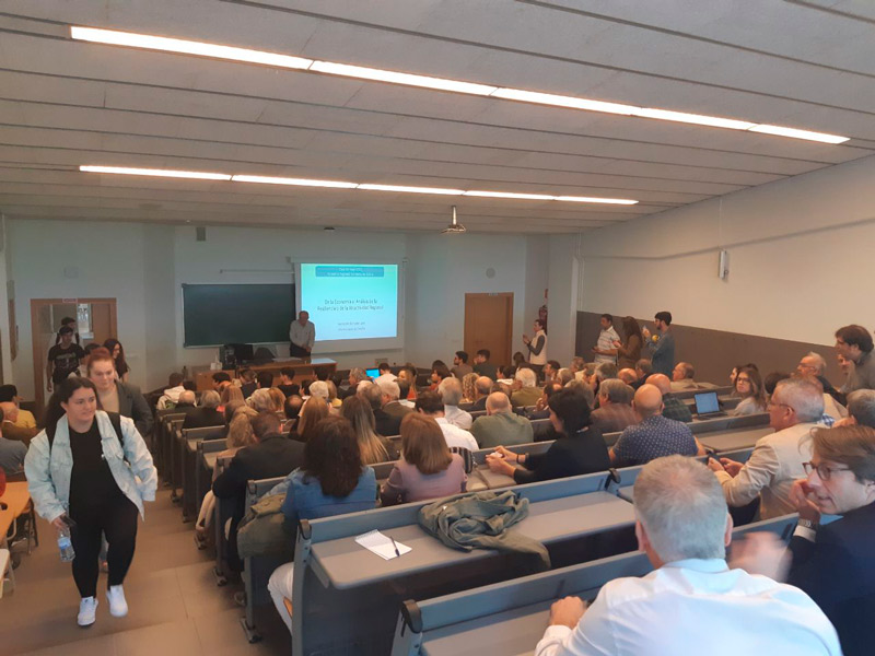 Asistentes a la última clase de Fernando González Laxe 
