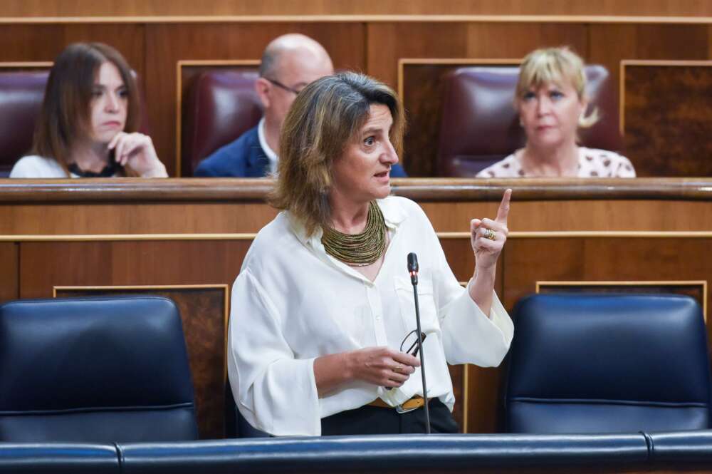 La ministra de Transición Ecológica, Teresa Ribera