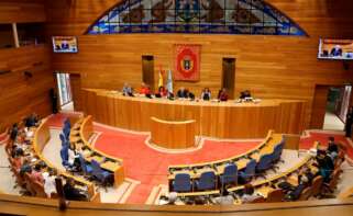 Pleno del Parlamento gallego