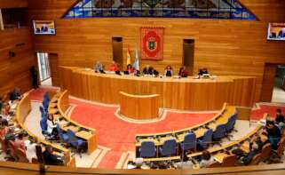 Pleno del Parlamento gallego